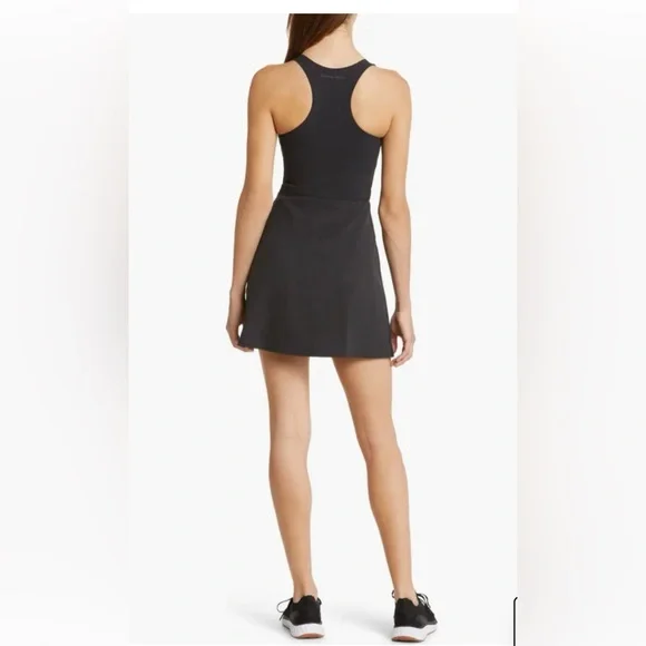 Outdoor Voices Volley Racerback Dress Navy Athletic Tennis Active Size S - Picture 2 of 9